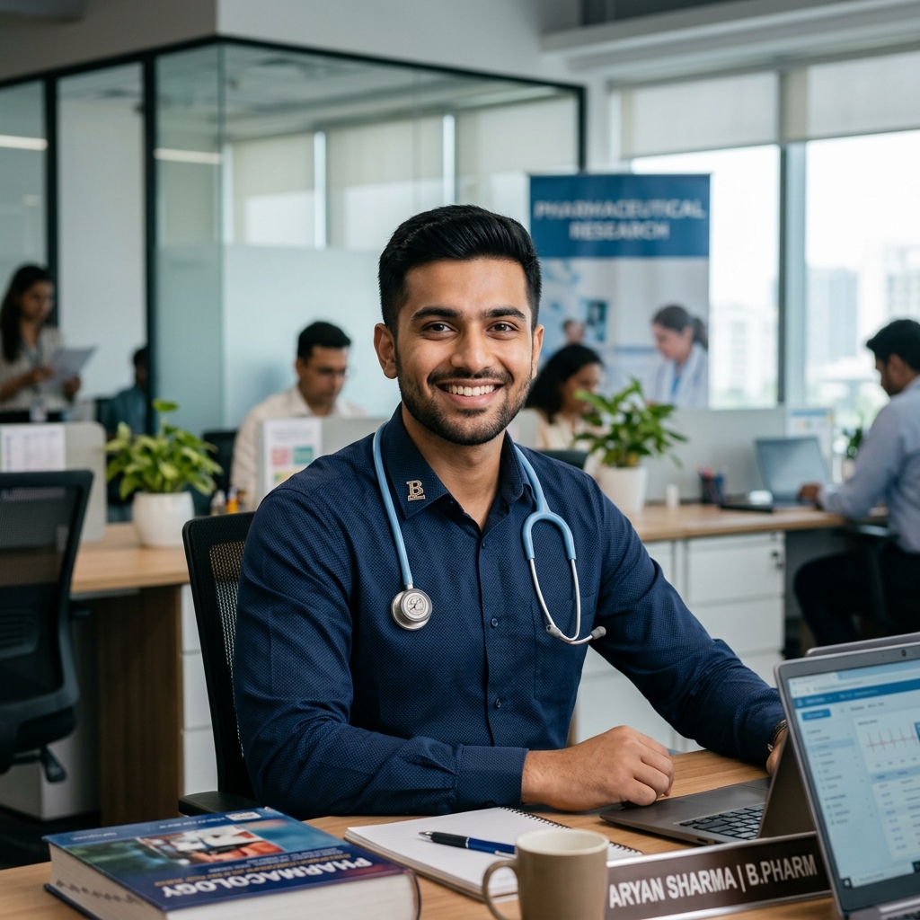 Aryan Sharma - Indian B.Pharm Graduate